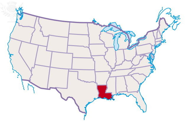 Louisiana Joins the USA