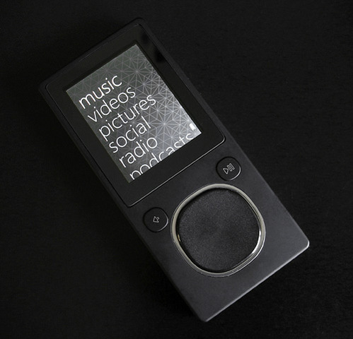 Upgraded to a Microsoft Zune mp3 player