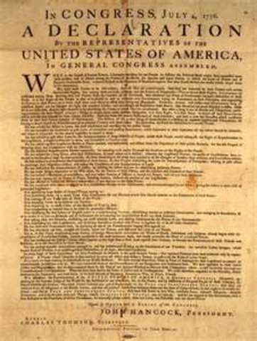 Declaration of Independence