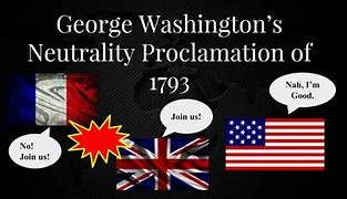 Washington's Proclamation of Neutrality