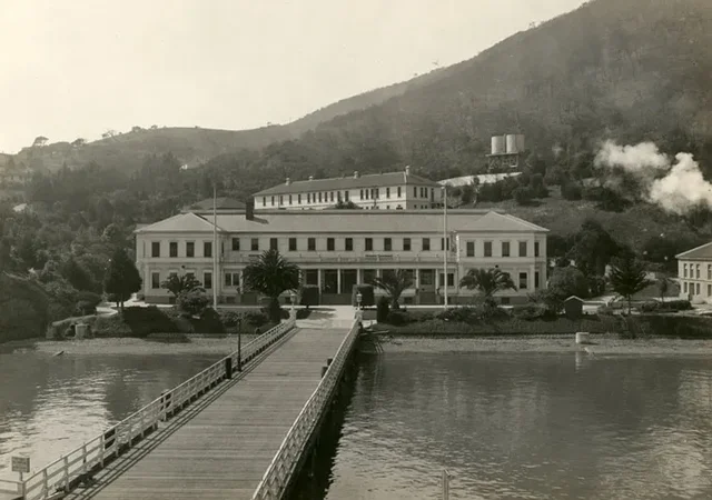 Angel Island Opens to Process Immigrants