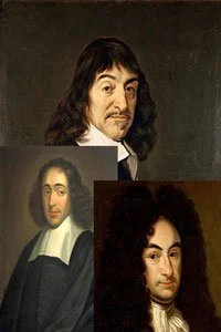 Descártes, Spinoza y Leibniz