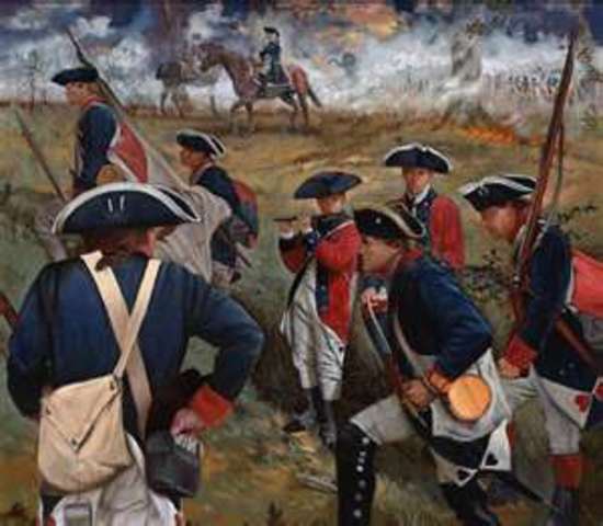The battle of Brandywine