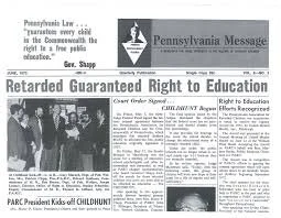 Pennsylvania association for retarded children v. Commonwealth of Pennsylvania