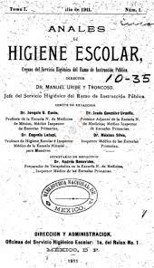 Tercer Congreso de Higiene Escolar