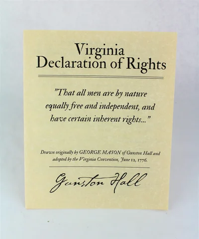 BILL OF RIGHTS DE VIRGINIA