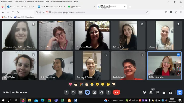 Reunião da Equipe do Pibid