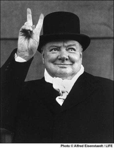 Churchill is Elected Prime Minister in England