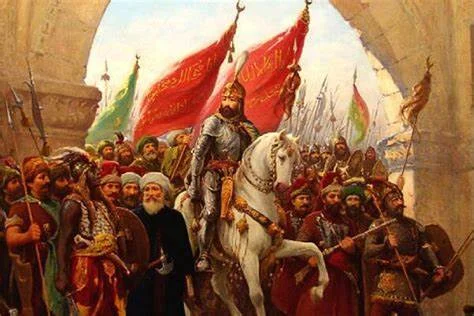 Fin de la Edad Media:	Caída de Constantinopla - Fin del Imperio Bizantino.