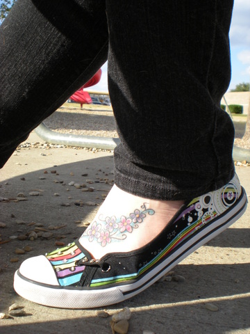 My mom took me to get a tattoo!