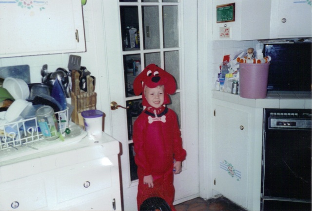 My little brother, Ryan was born