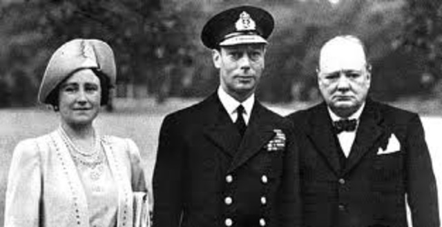 Churchill is Elected Prime Minister in England