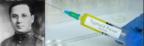 Dr. Harry Plotz developed a vaccine against typhoid in 1903
