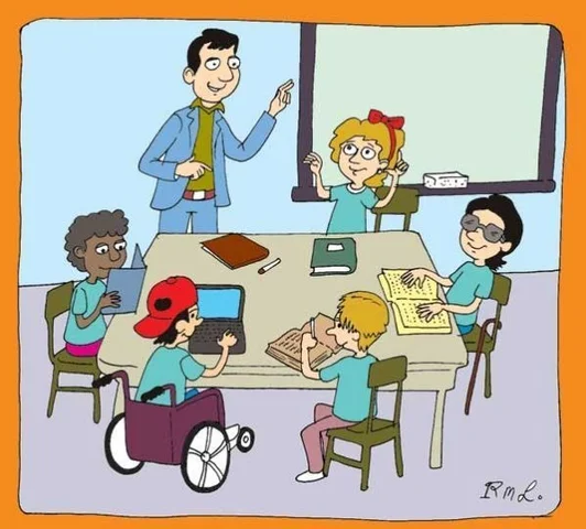 LA EDUCACIÓN DE LOS IMPEDIDOS.