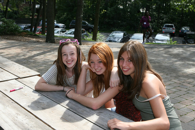 Yo visité mis amigos todo el tiempo.