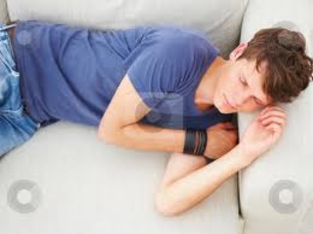 Nosotros dormimos por la noche