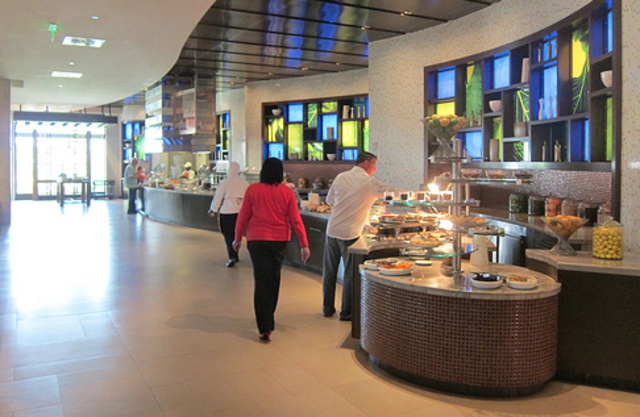 Nosotros comemos en Mosaic