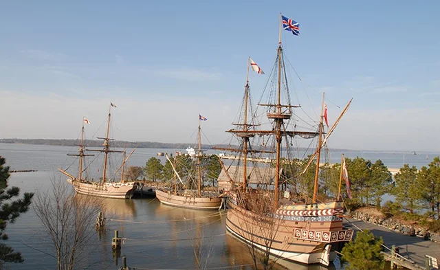 The Virginia Company Set Sail for Jamestown