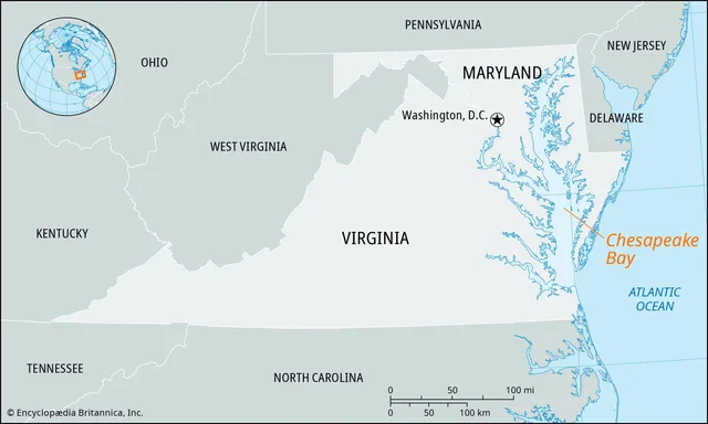 Virginia Company Arrives in Chesapeake Bay, Jamestown is Esablished