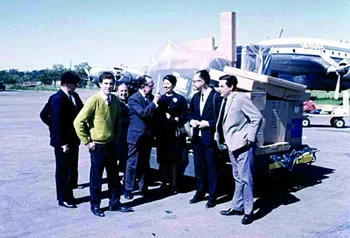 Llegada de la IBM-360 a Uruguay.
