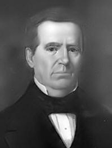 Dr.anson jones elected president