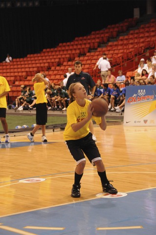 Started playing basketball