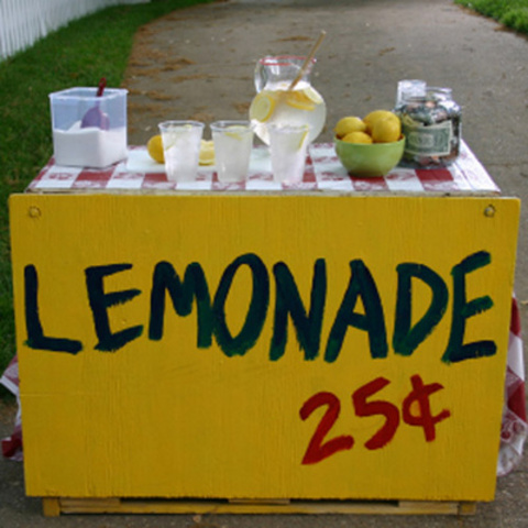 Before High school: Lemonade