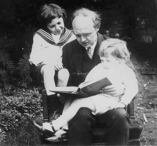 William Golding becomes a father