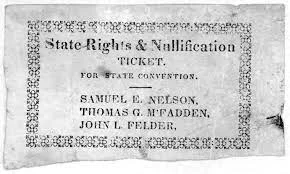 South Carolina Exposition and Protest (Calhoun's protest)