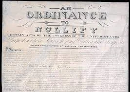 The Ordinance of Nullification