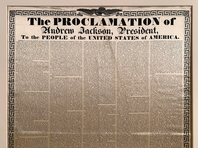 Jackson's Proclamation to the People of South Carolina