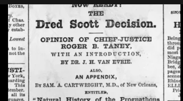 Dred Scott Decision
