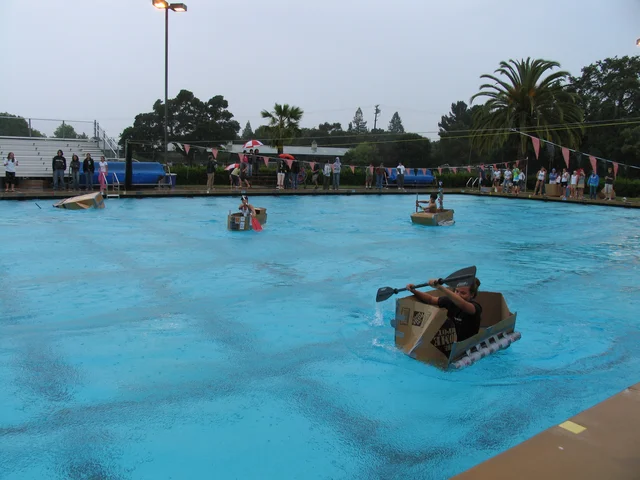 Cardboard Canoe Race