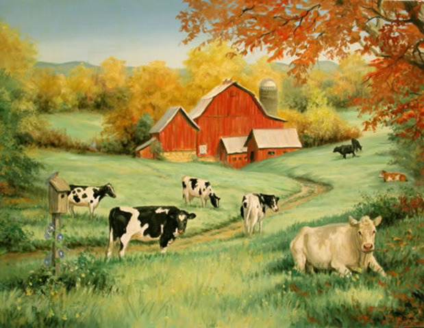 I want to own a farm with many animals