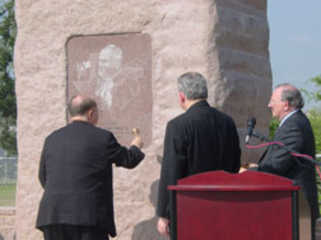 Pope John Paul II Historical Marker Ceremony