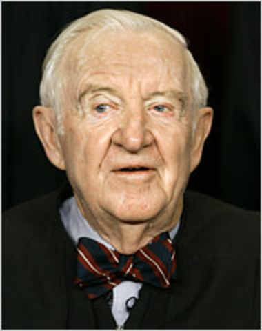 Justice John Paul Stevens Retires