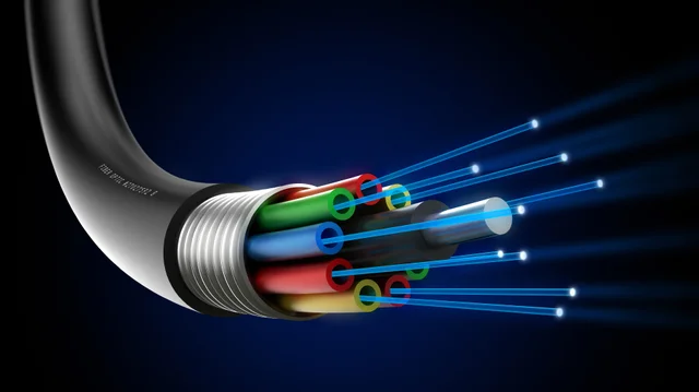 Creation de la fibre optique