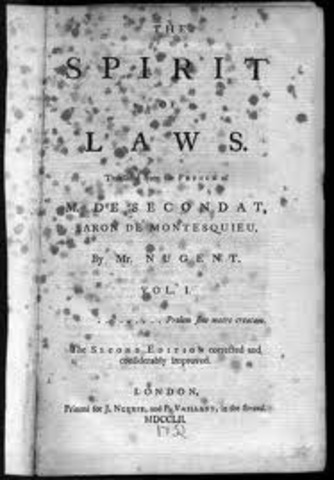 The Spirit if the Laws-Montesquieu