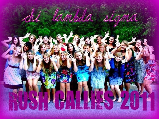 Joined my sorority; Chi Lambda Sigma- Personal