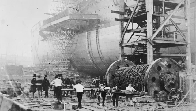 The Great Eastern is Launched
