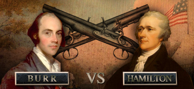 Burr and Hamilton Duel