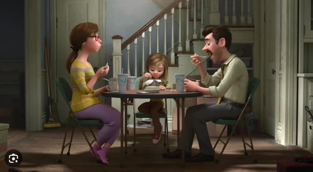 Riley and parents get in fight.