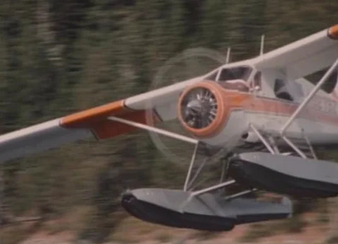 Brian has to land the plane by himself because it is loosing fuel.