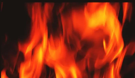 Brian learns to make a fire.