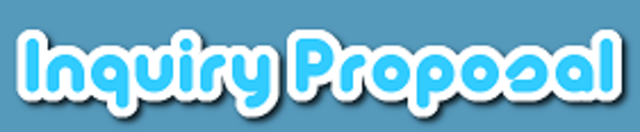 Finish Inquiry Proposal