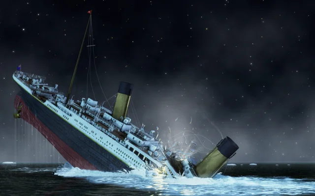 Titanic sank