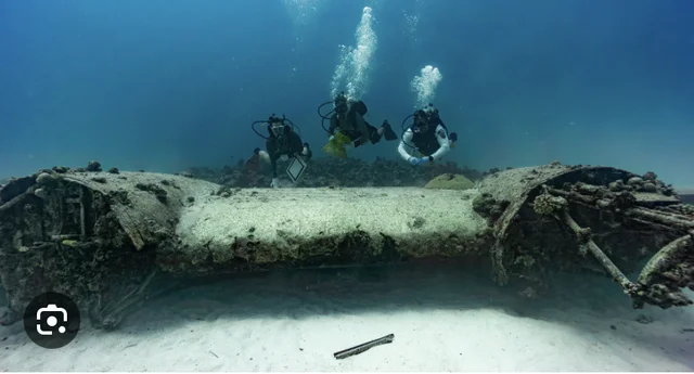 Deep ocean wwII battlefields