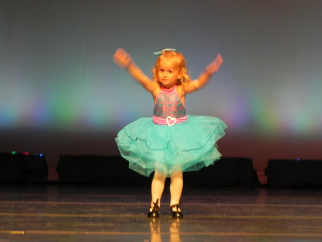 Kylie's first dance recital