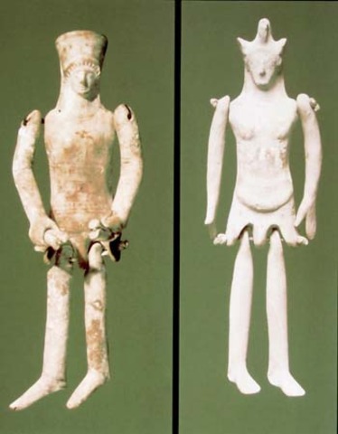 Πήλινες Κορινθιακές πλαγγόνες