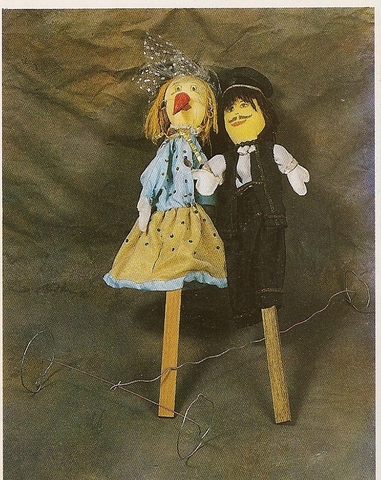 Μαριονέτες κουκλοθεάτρου